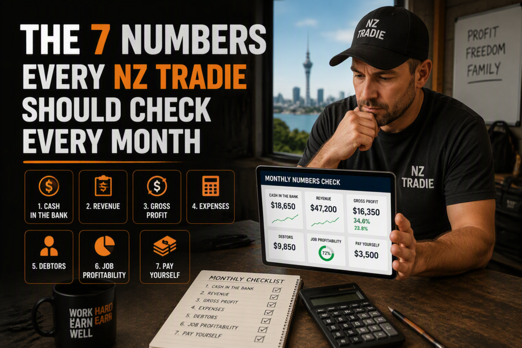 The 7 Numbers Every NZ Tradie Should Check Every Month